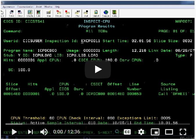 Low cost CICS Sampling tool compare to Strobe or CICS APA